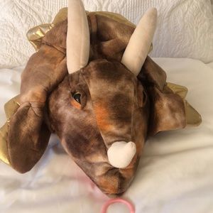 Pottery barn kids dinosaur size 7 to 8. head piece lights up.